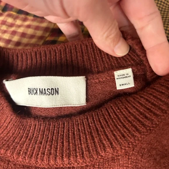 Buck Mason Idyllwild Cashmere Crew - Picture 2 of 4